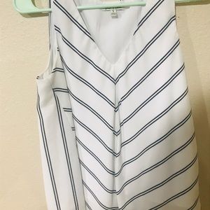 Striped tank blouse